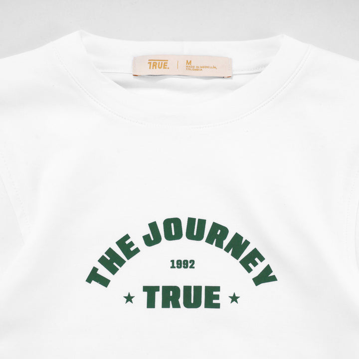 The Journey LS Top - White