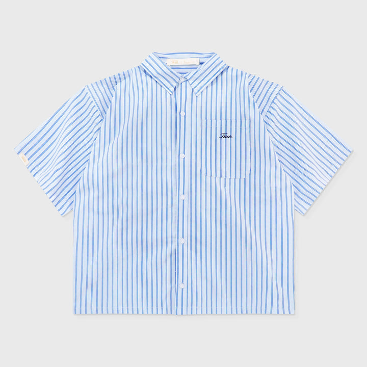 The Journey Striped Shirt - Blue