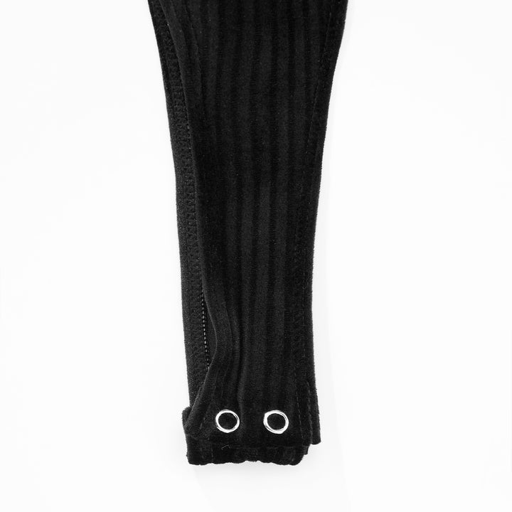 Too Bright LS Bodysuit - Black