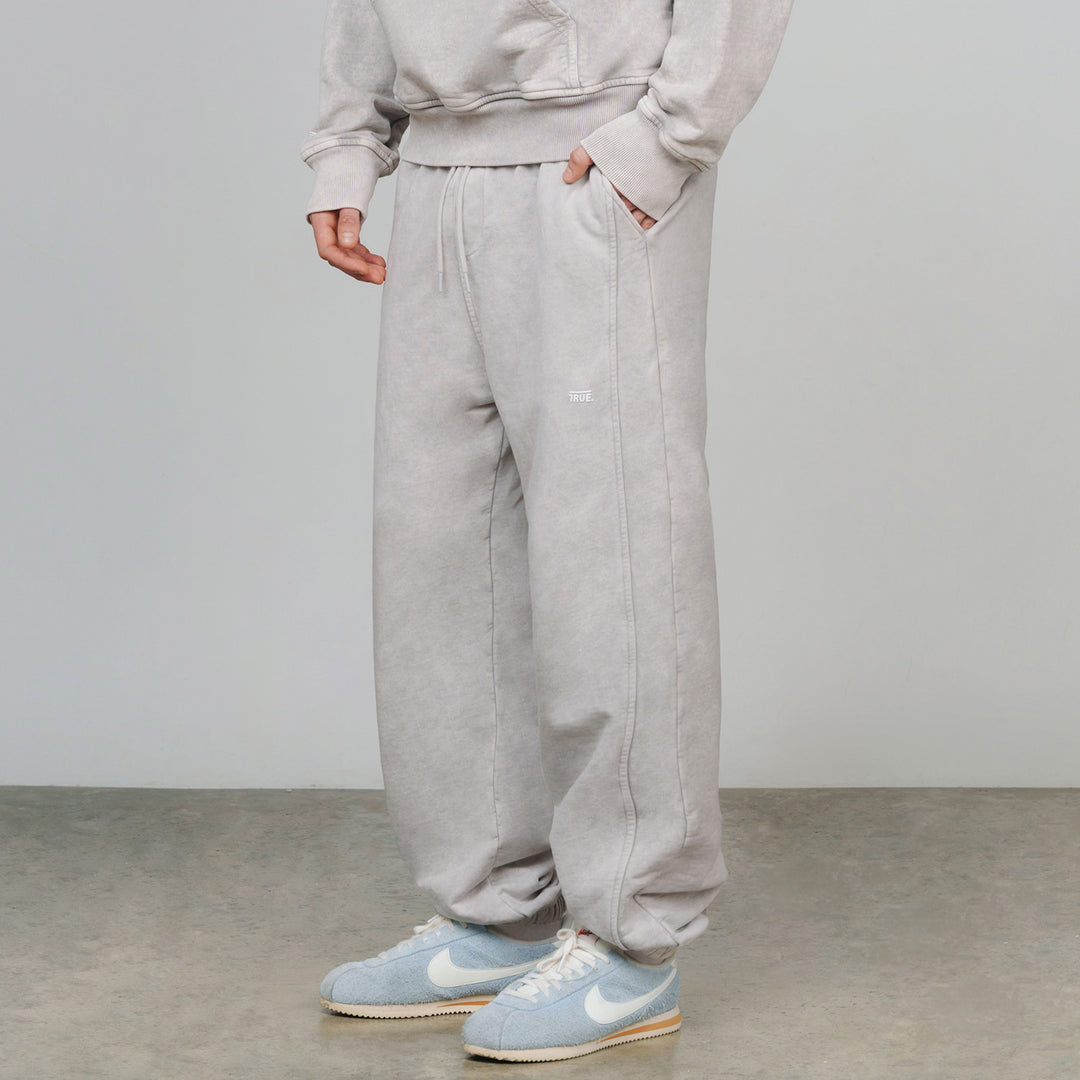 True Classic Jogger - Washed Gray