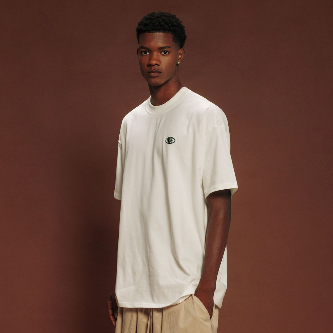 True Warm Oversized T-Shirt - Cream