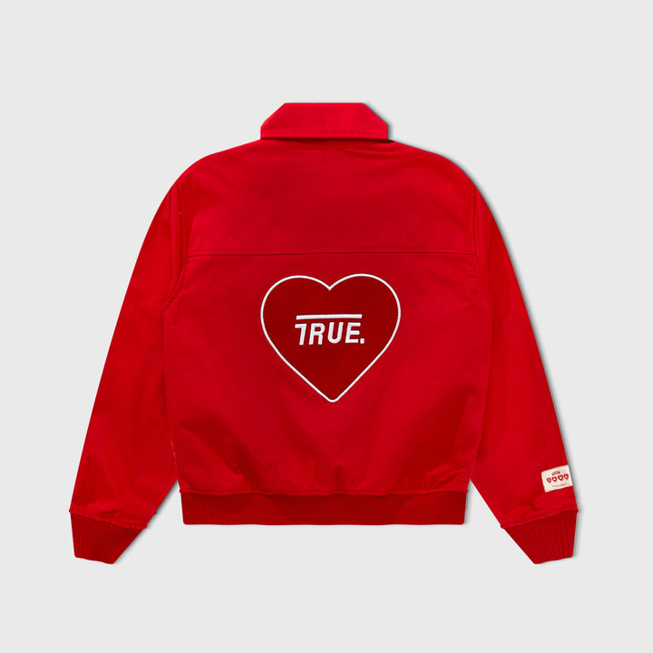 True X Smirnoff Bomber Jacket - Red