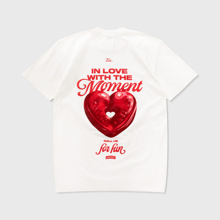 True X Smirnoff Love T-Shirt - Cream