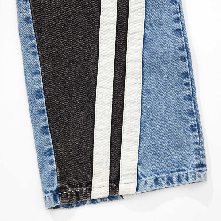 True X Smirnoff Maxi Denim Pants - Blue
