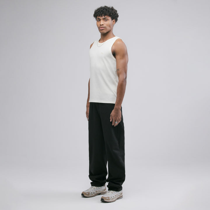 True Texture Sleeveless Tee - White