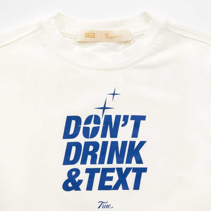 True X Smirnoff Slim Tee - Cream