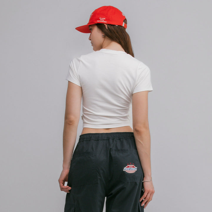 True X Smirnoff Slim Tee - Cream