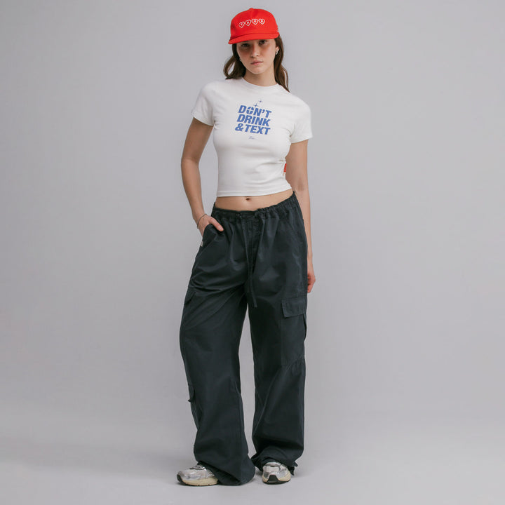 True X Smirnoff Slim Tee - Cream