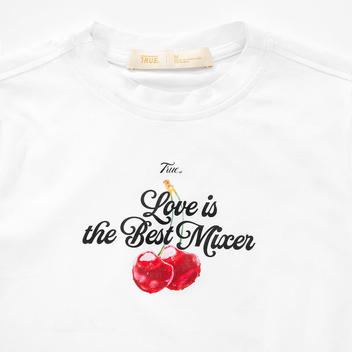 True X Smirnoff Slim Tee - White