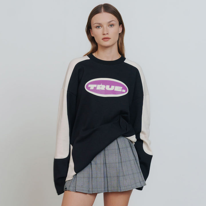Waffer Long Sleeve Tee - Black