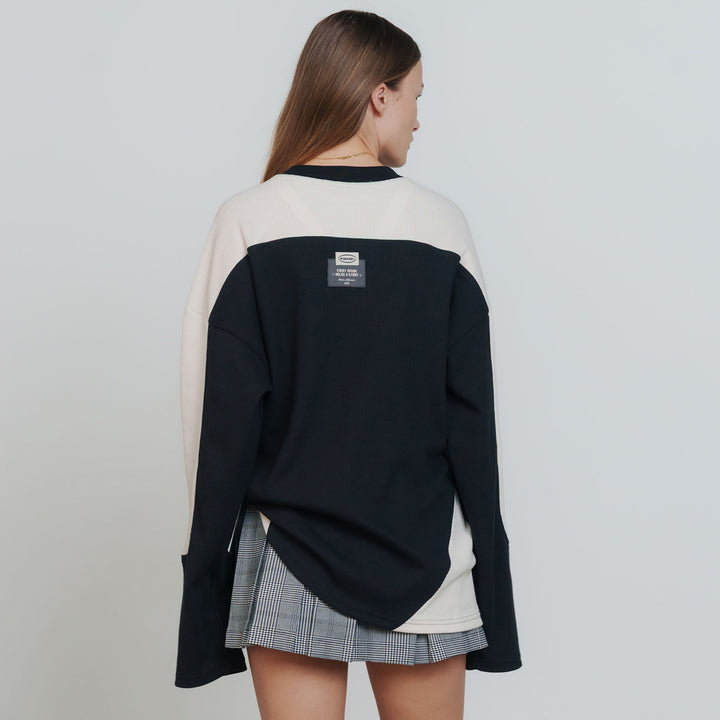 Waffer Long Sleeve Tee - Black