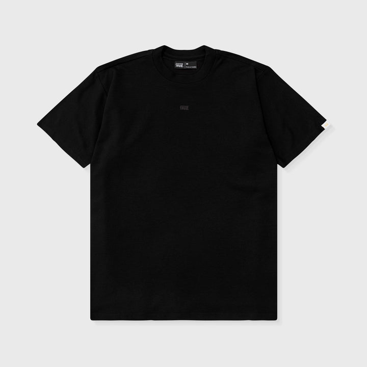 Camiseta Clásica Logo Negro - Negra