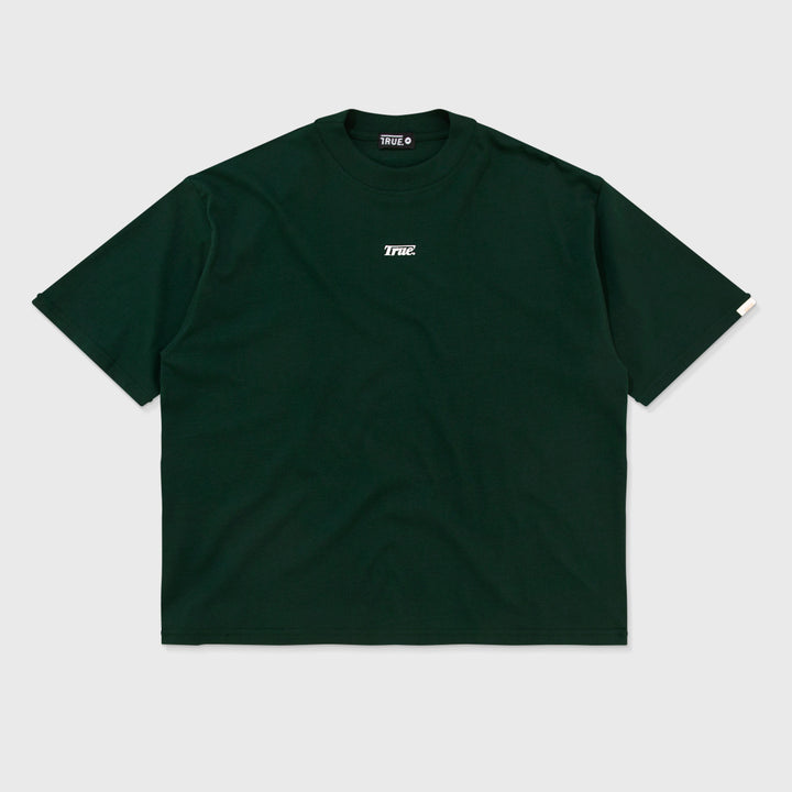Camiseta Box Fit The House Of True - Verde Pino