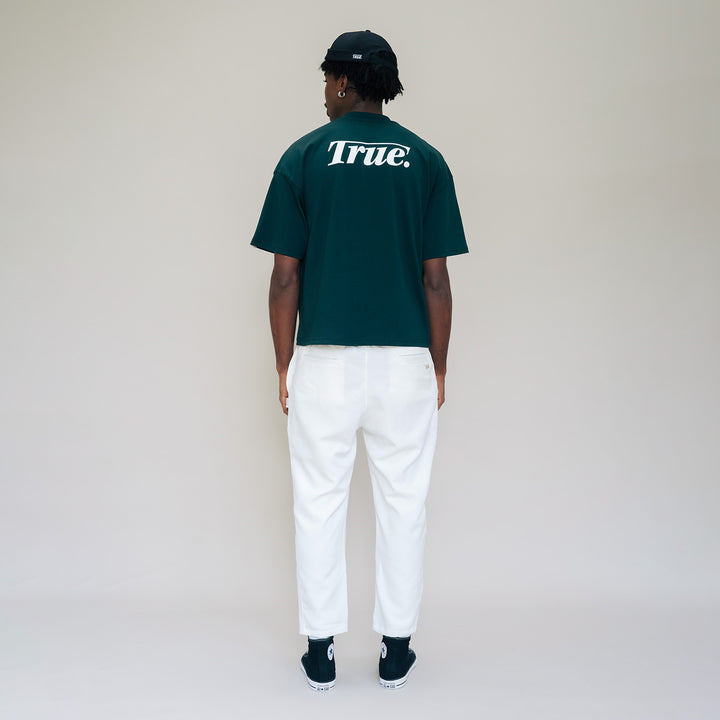 Camiseta Box Fit The House Of True - Verde Pino