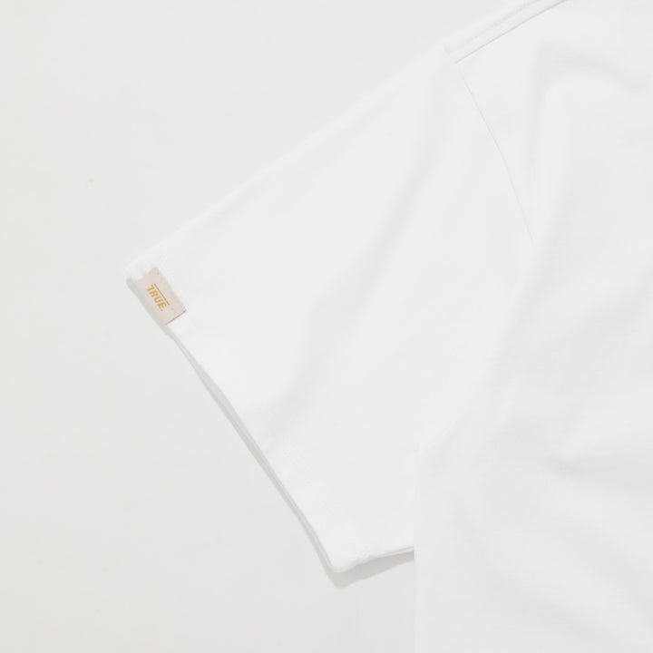 Camiseta Box Fit Retreat - Blanca