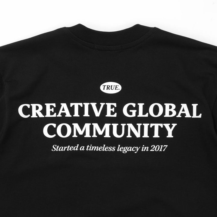 Camiseta Creative - Negra