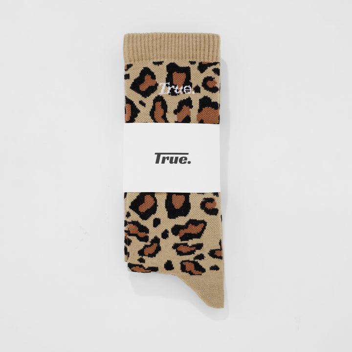 Animal Print Socks - Leopard