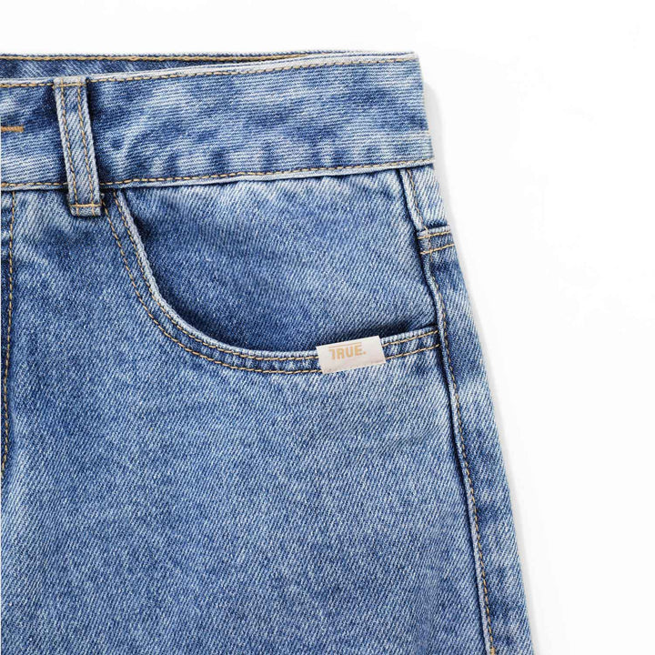 Jeans Bota Recta Clásicos - Azules Claros